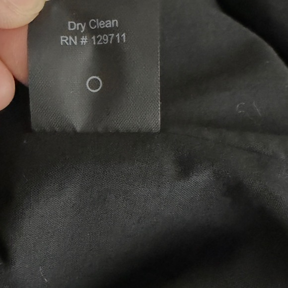 Jenni Kayne Kinney Dress Black Linen Square Neck Midi A Line Size M - Picture 7 of 11